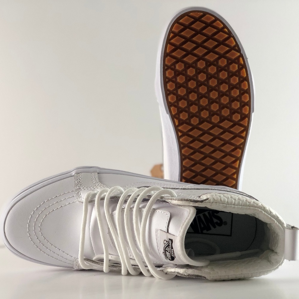 Vans SK8-Hi MTE True White/Mono Classic Skate - Picture 4 of 8